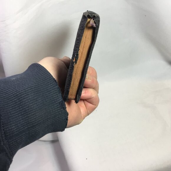 The Marked New Testament 1899 Leather Oxford Size Of Our Lord And Savior Jesus - Picture 6 of 14